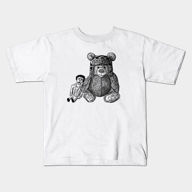 Childish Gambino 3005 Role Reversal Kids T-Shirt by Joqui Art